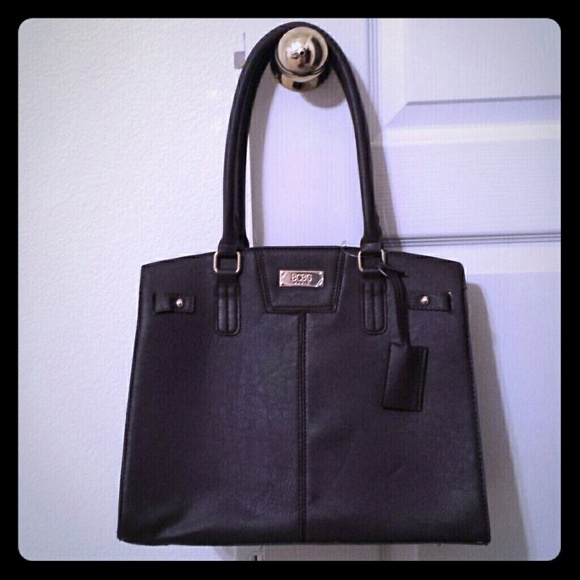 BCBG Paris Chic Bag Dk Brown Purse - Picture 1 of 3
